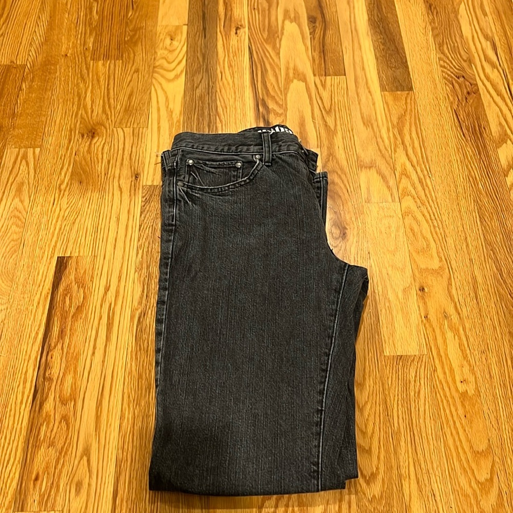 Light Black/Gray , 32x32 Slim Straight , Urban Pipeline Jeans